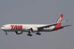Airline: TAM Linhas A�reas
Aircraft: Boeing 777-32WER
Registration: PT-MUC
Location: FRA 
Date: 2009-08-20 
